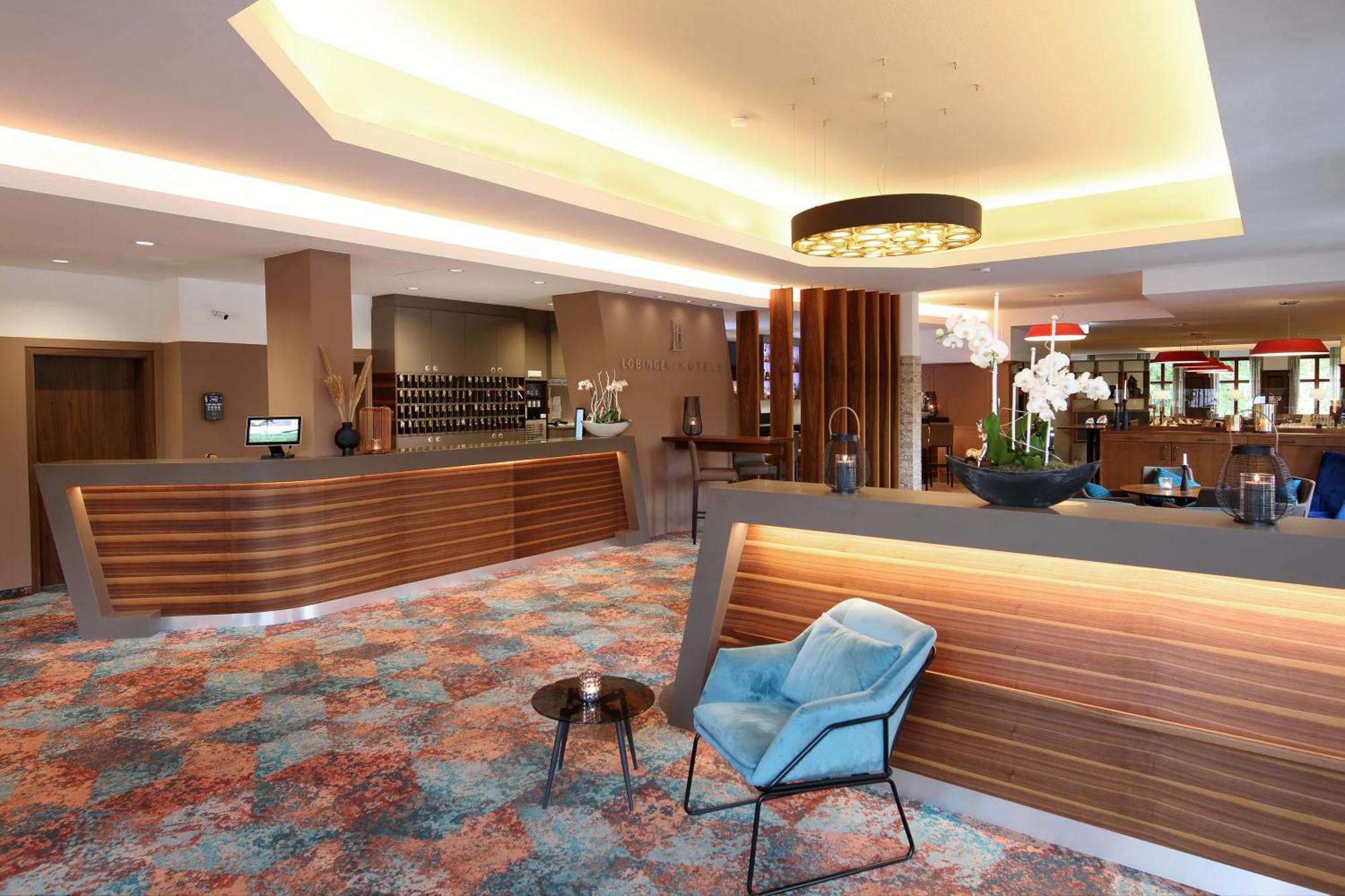 גינגן אן דר ברנץ Lobinger-Parkhotel מראה חיצוני תמונה
